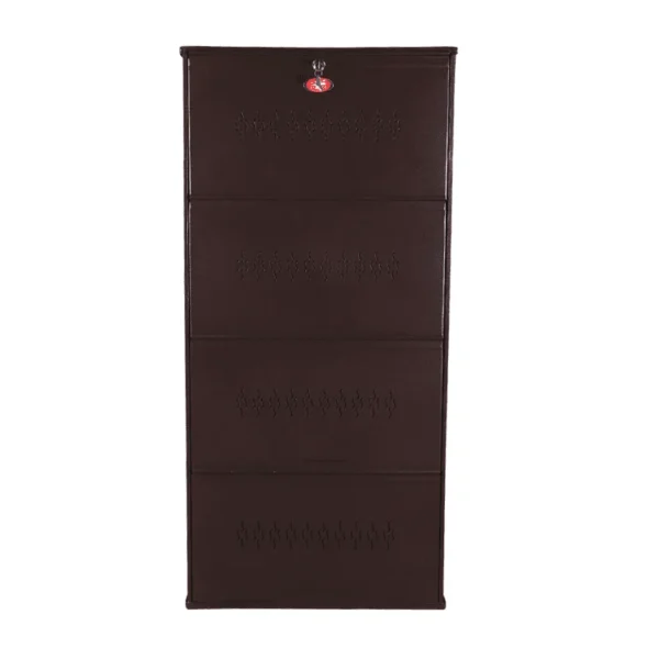 4-Rack Jumbo Shoe Rack – Holds 12 Pairs